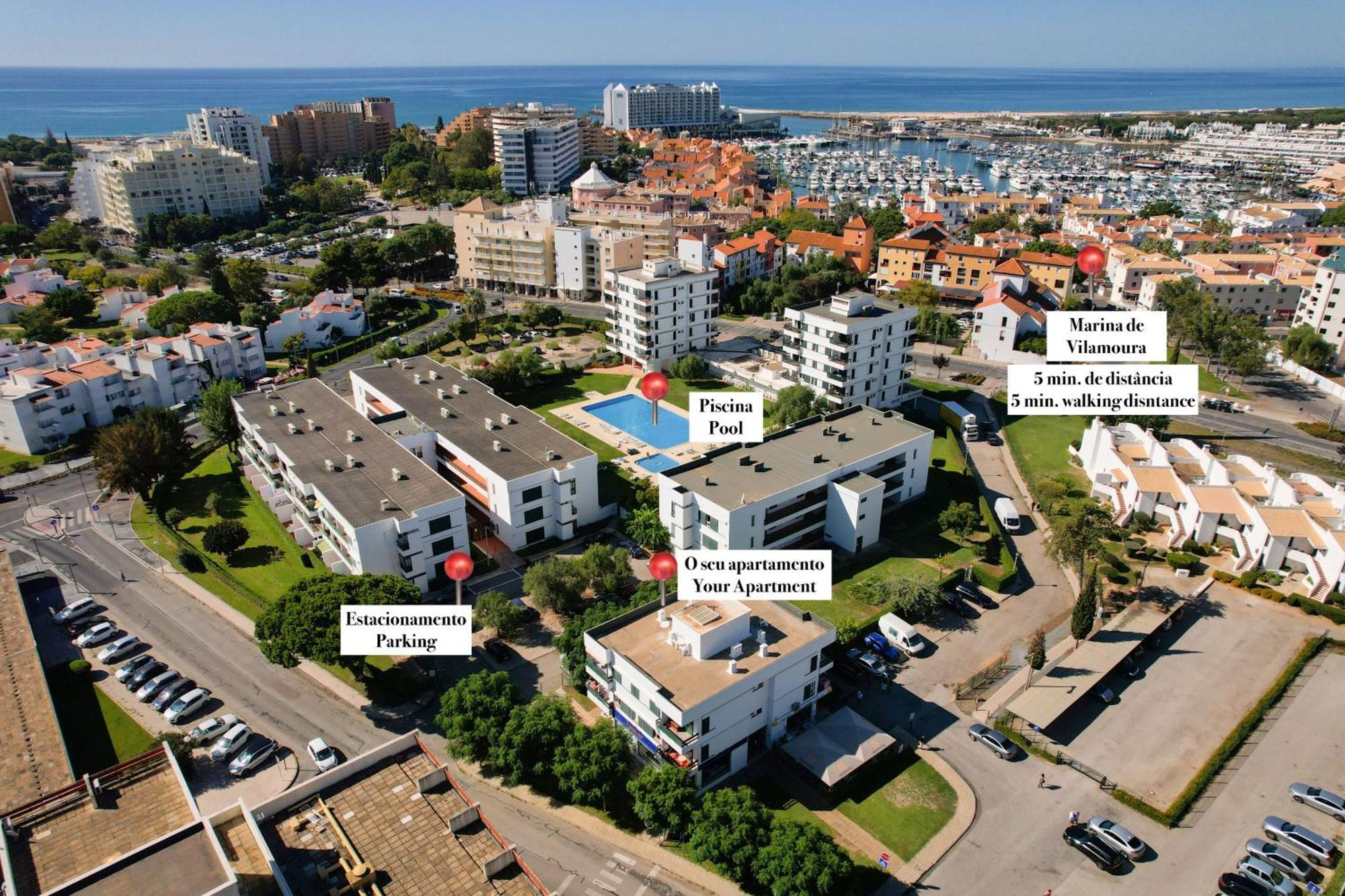 Centralgarve - Elegant And Cosy Studio In The Heart Of Vilamoura - Aldeia Do Mar T0 Esterno foto
